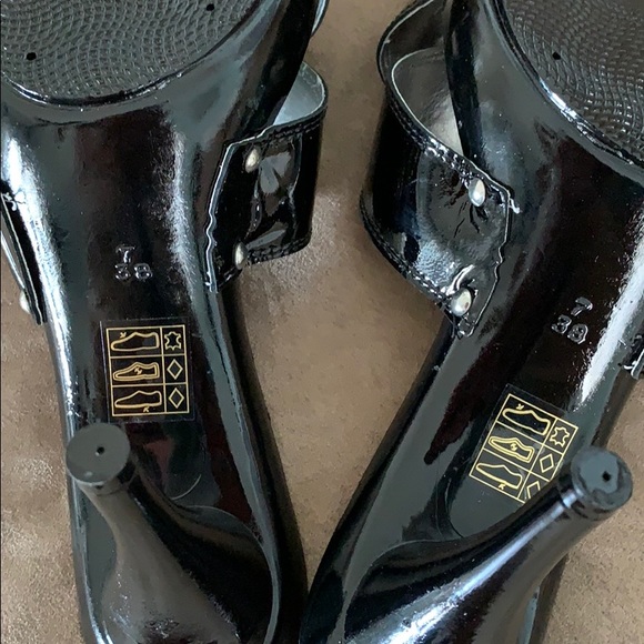 Aldo Sigulda Black High Heels Size 7 - Picture 7 of 8